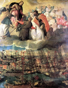 Batalla de Lep Renacimiento Paolo Veronese Pinturas al óleo